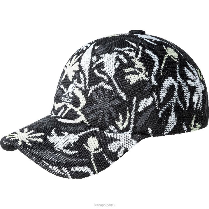 gorra espacial floral de la calle unisexo Kangol accesorios floral negro B4VR280