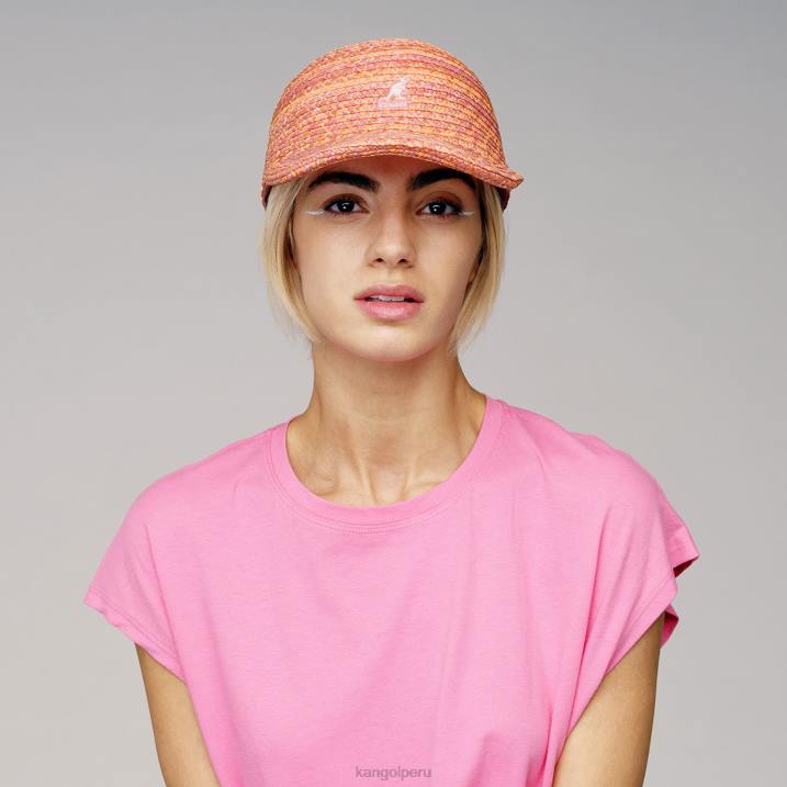 gorra espacial trenzada unisexo Kangol accesorios lino natural B4VR297