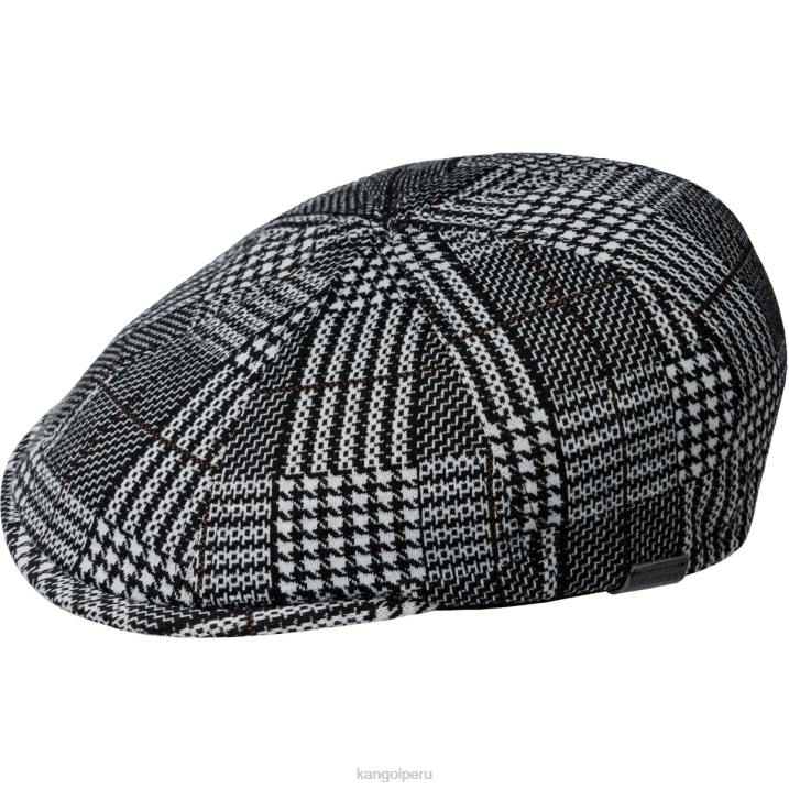 gorra flexfit con motivo unisexo Kangol accesorios cuadros negros B4VR773