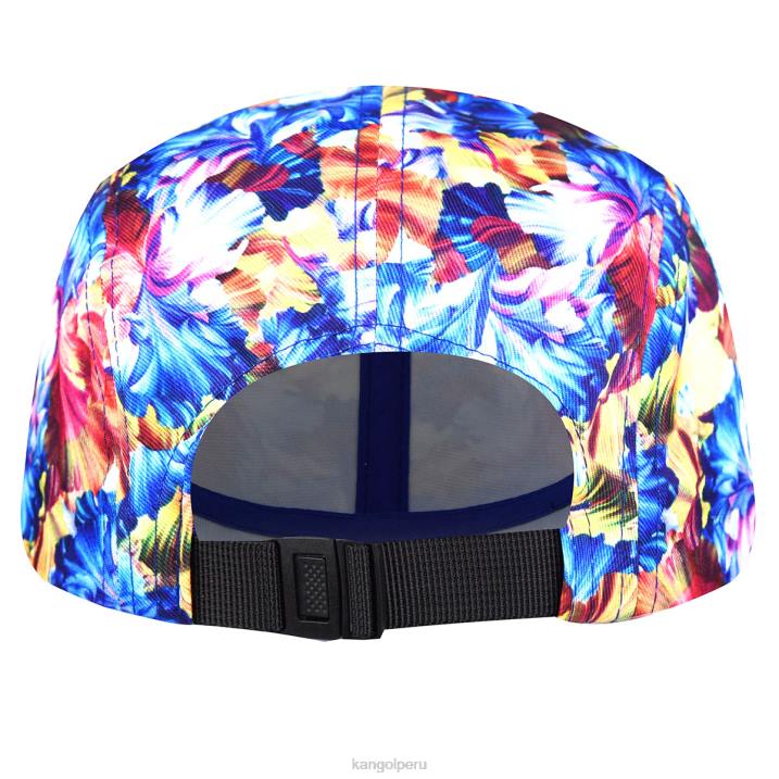 gorra floral de 5 paneles unisexo Kangol accesorios floral azul estrellado B4VR288