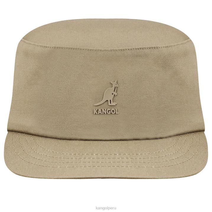 gorra militar de ajuste elástico unisexo Kangol accesorios gris pardo B4VR255