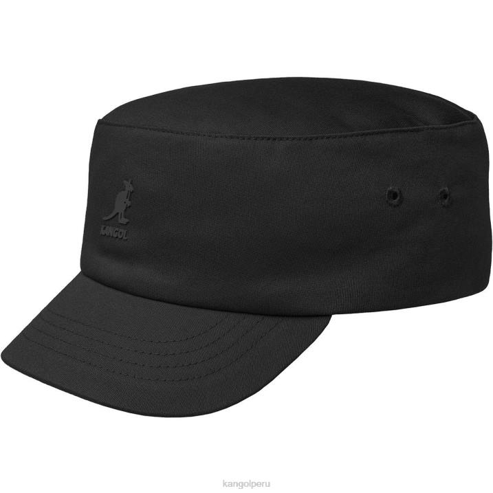 gorra militar de ajuste elástico unisexo Kangol accesorios negro B4VR253