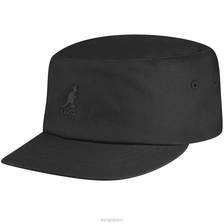 gorra militar de ajuste elástico unisexo Kangol accesorios negro B4VR253