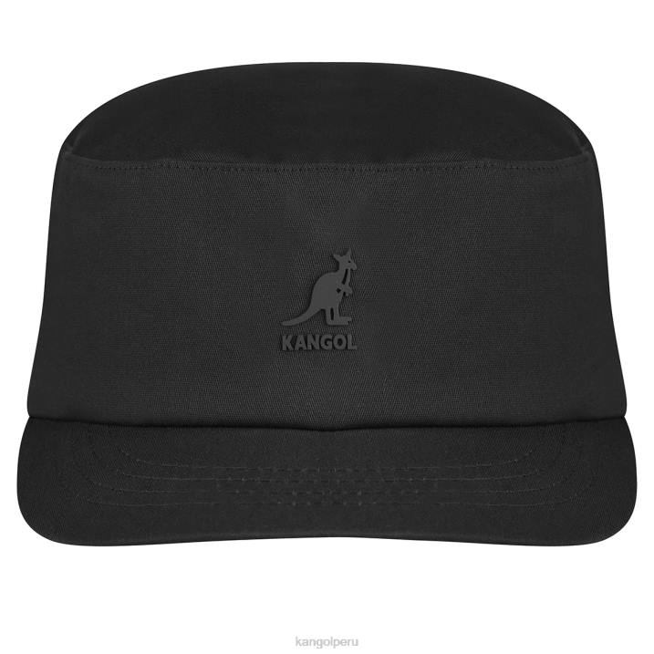 gorra militar de ajuste elástico unisexo Kangol accesorios negro B4VR253