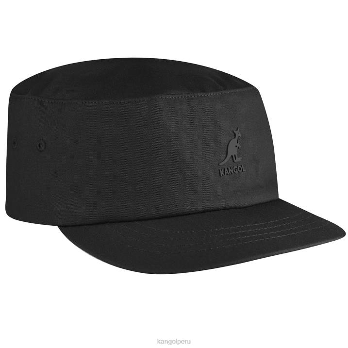 gorra militar de ajuste elástico unisexo Kangol accesorios negro B4VR253
