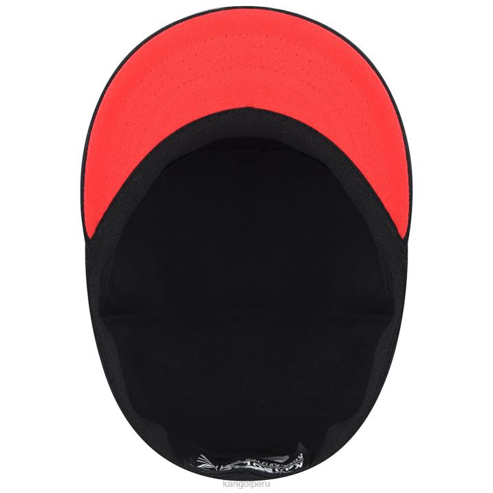 gorra militar de ajuste elástico unisexo Kangol accesorios negro B4VR253