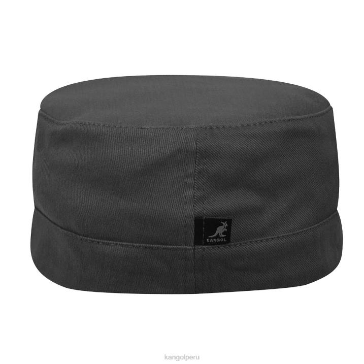 gorra militar de sarga de algodón unisexo Kangol accesorios gris B4VR262