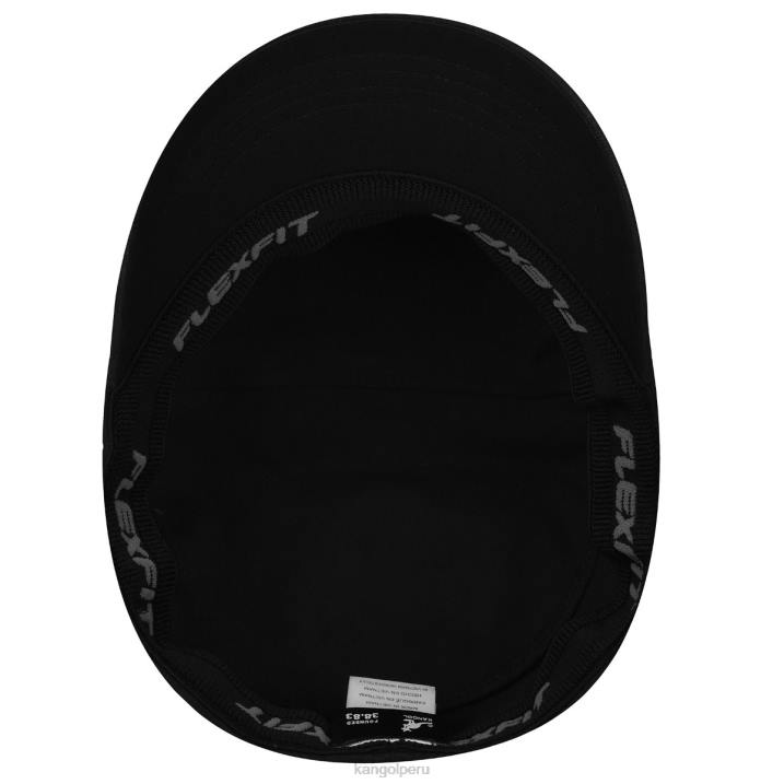gorra militar de sarga de algodón unisexo Kangol accesorios negro B4VR259