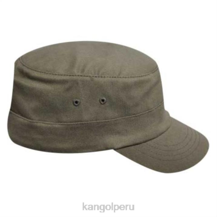 gorra militar de sarga de algodón unisexo Kangol accesorios verde B4VR261