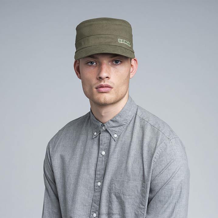 gorra militar de sarga de algodón unisexo Kangol accesorios verde B4VR261