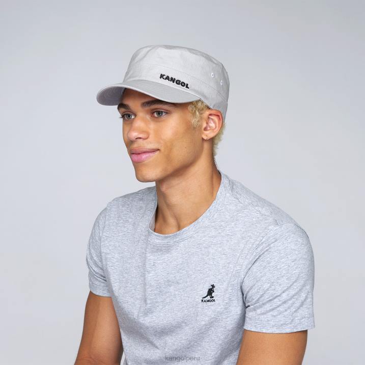 gorra militar ripstop unisexo Kangol accesorios gris B4VR269