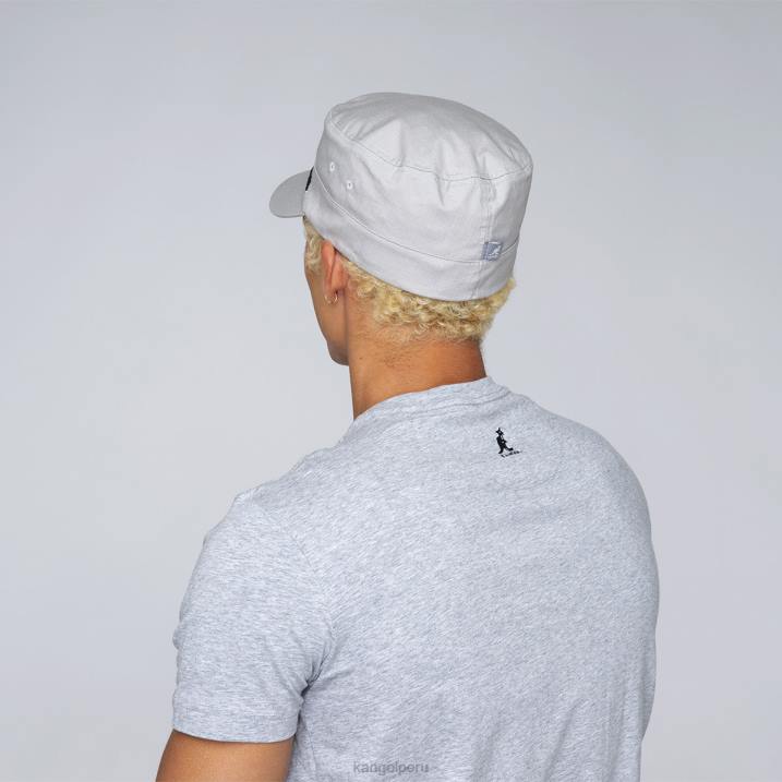 gorra militar ripstop unisexo Kangol accesorios gris B4VR269