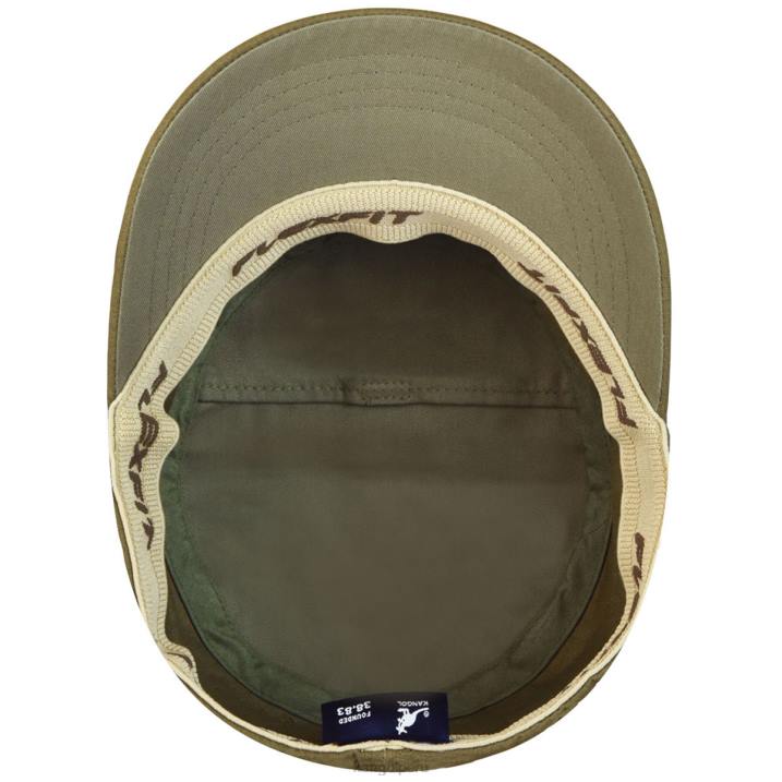 gorra militar ripstop unisexo Kangol accesorios verde B4VR268