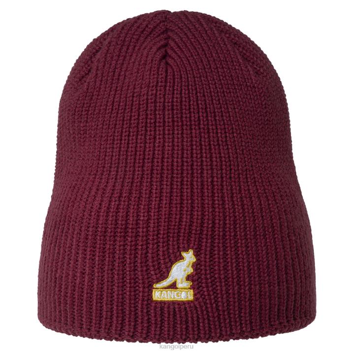 gorro cardenal de 2 vías unisexo Kangol accesorios terciopelo rojo B4VR867