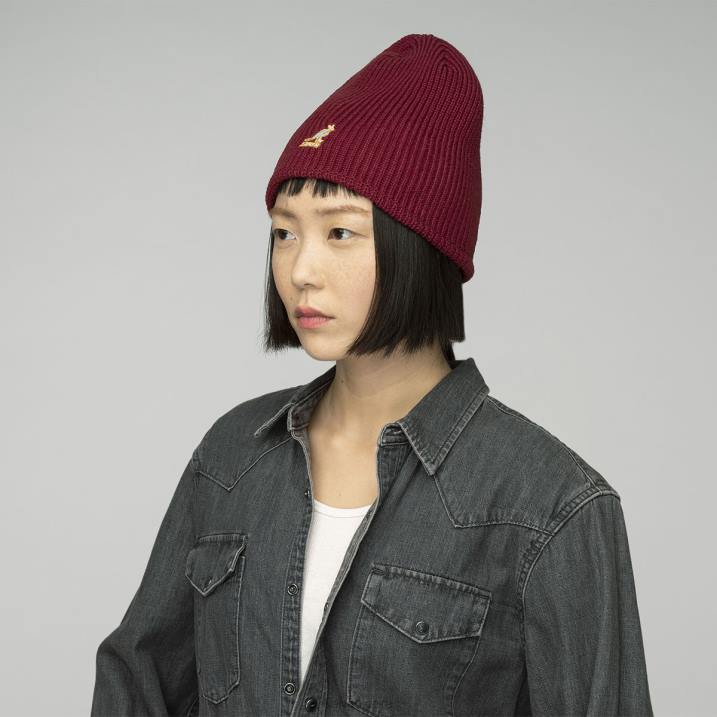 gorro cardenal de 2 vías unisexo Kangol accesorios terciopelo rojo B4VR867