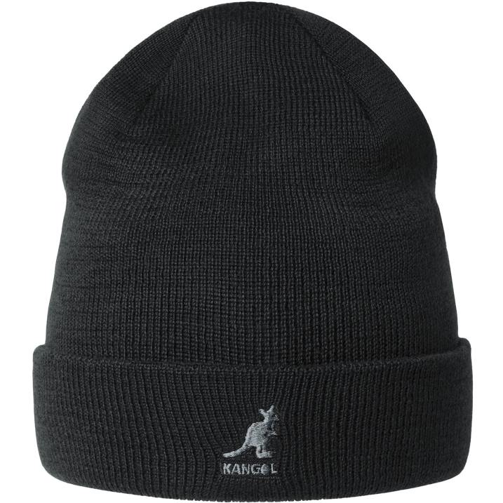 gorro rev con rayas acanaladas unisexo Kangol accesorios negro B4VR809