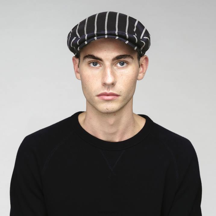 guijarros británicos unisexo Kangol accesorios doble raya negra B4VR771