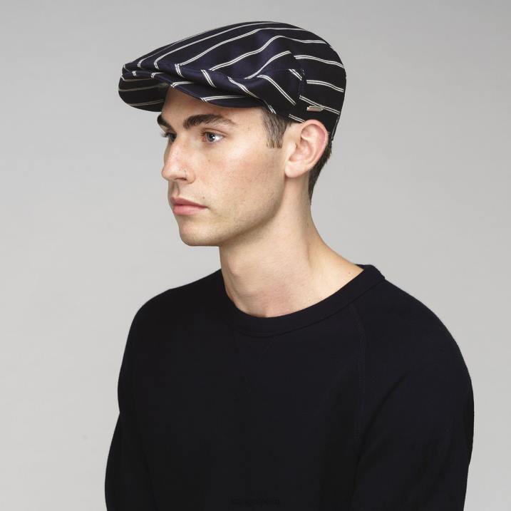guijarros británicos unisexo Kangol accesorios doble raya negra B4VR771