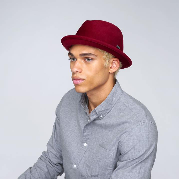 jugador pulido unisexo Kangol accesorios terciopelo rojo B4VR905