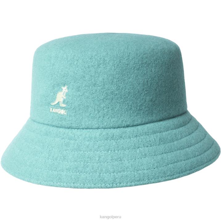 lana de lana unisexo Kangol accesorios tinte azul B4VR694