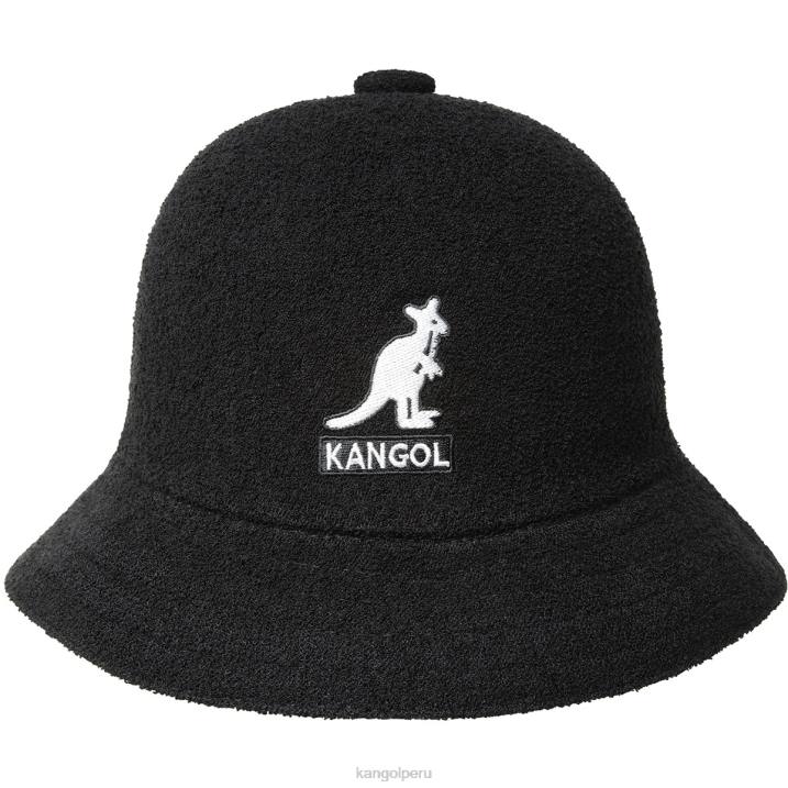 logotipo grande informal unisexo Kangol accesorios negro B4VR520