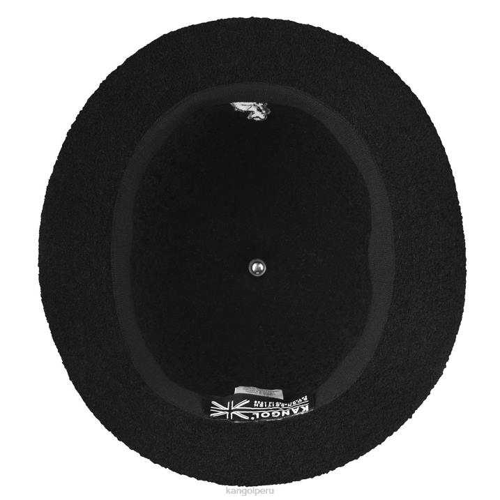 logotipo grande informal unisexo Kangol accesorios negro B4VR520