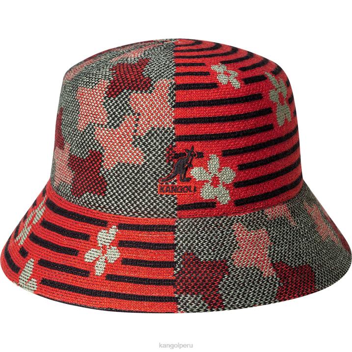 naturaleza flip lahinch unisexo Kangol accesorios brillo verde aceite/cereza B4VR568