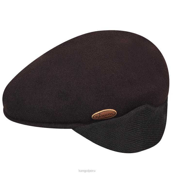 orejera de lana 504 unisexo Kangol accesorios Café exprés B4VR150