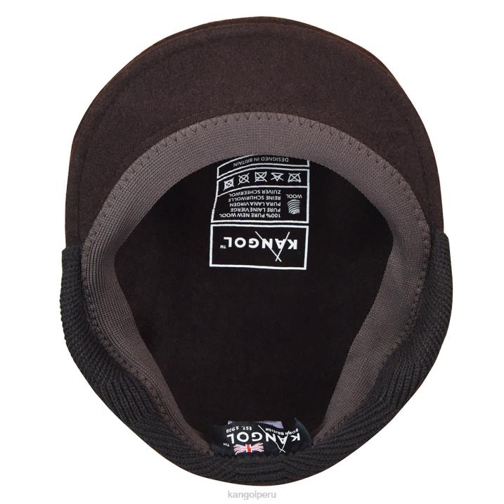 orejera de lana 504 unisexo Kangol accesorios Café exprés B4VR150