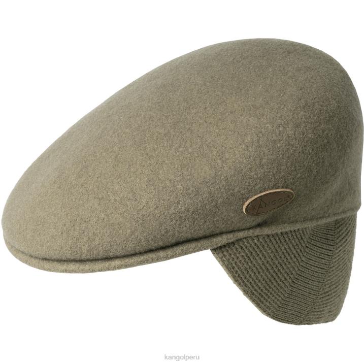 orejera de lana 504 unisexo Kangol accesorios gris pardo B4VR152