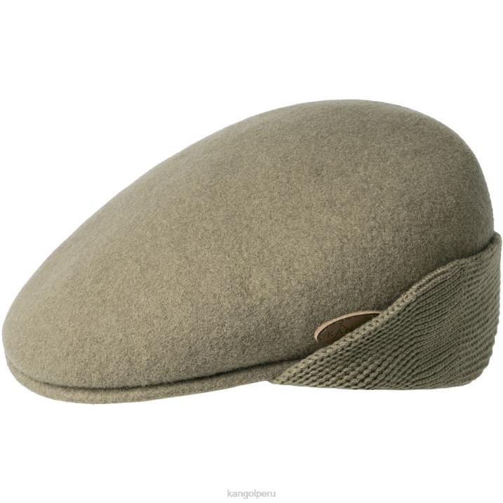 orejera de lana 504 unisexo Kangol accesorios gris pardo B4VR152