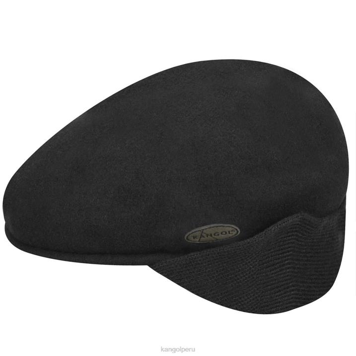 orejera de lana 504 unisexo Kangol accesorios negro B4VR148