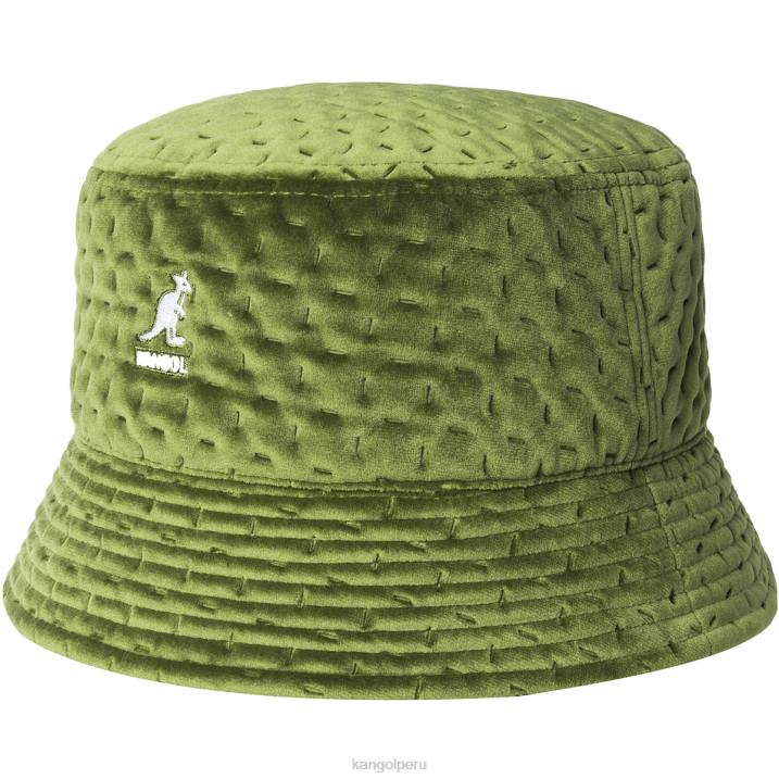 papelera acolchada unisexo Kangol accesorios aceite verde B4VR681