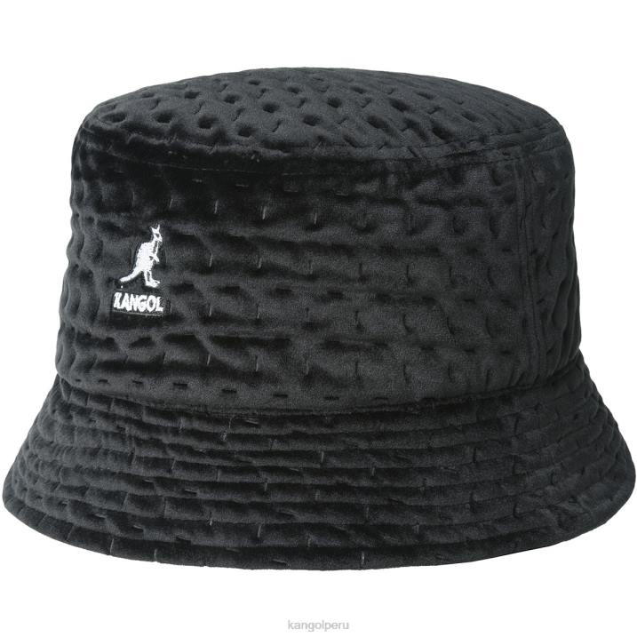 papelera acolchada unisexo Kangol accesorios negro B4VR679