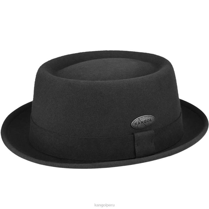 pastel de cerdo de fieltro ligero unisexo Kangol accesorios negro B4VR795