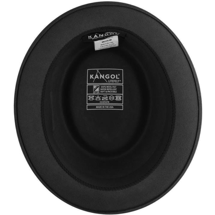pastel de cerdo de fieltro ligero unisexo Kangol accesorios negro B4VR795