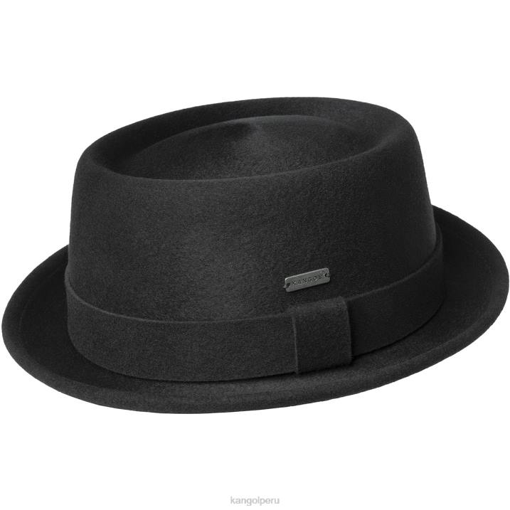 pastel de puerco pulido unisexo Kangol accesorios negro B4VR801