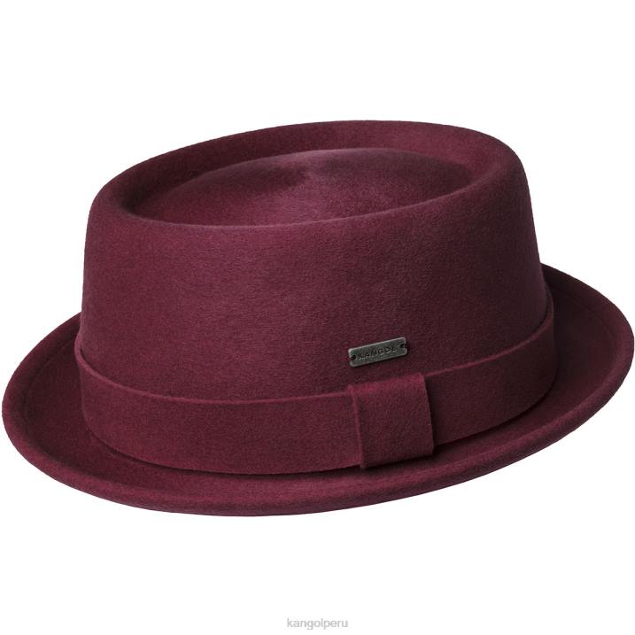 pastel de puerco pulido unisexo Kangol accesorios terciopelo rojo B4VR804