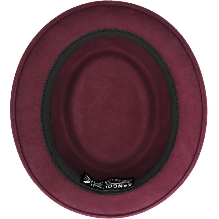 pastel de puerco pulido unisexo Kangol accesorios terciopelo rojo B4VR804