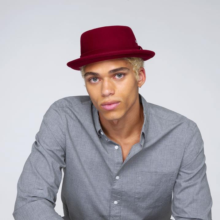pastel de puerco pulido unisexo Kangol accesorios terciopelo rojo B4VR804