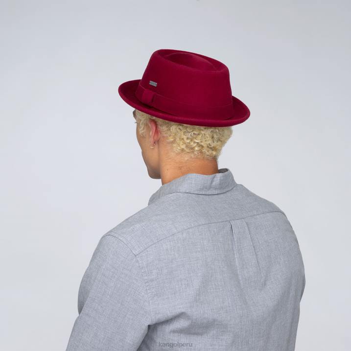 pastel de puerco pulido unisexo Kangol accesorios terciopelo rojo B4VR804