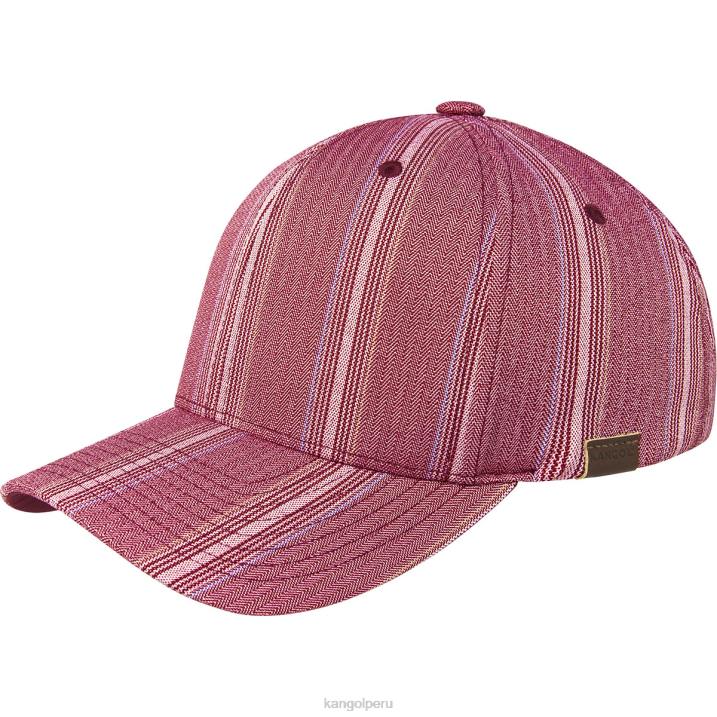 patrón de béisbol flexfit unisexo Kangol accesorios raya jaspeada roja B4VR371