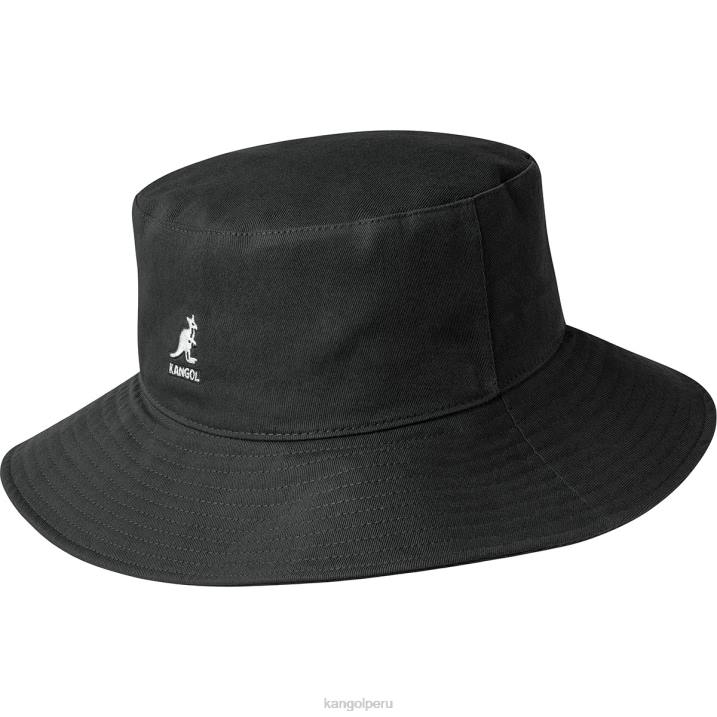 pescador lavado unisexo Kangol accesorios negro B4VR451