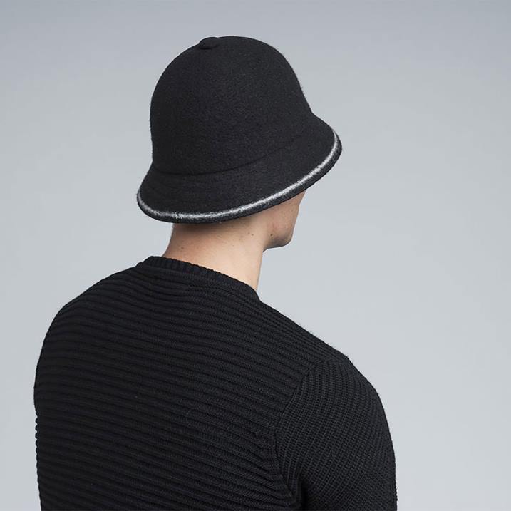 raya informal unisexo Kangol accesorios negro/blanco roto B4VR739