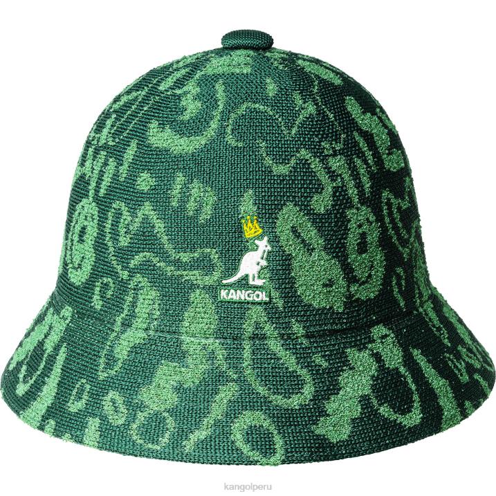 rey de la calle informal unisexo Kangol accesorios verde césped/verde maestro B4VR476