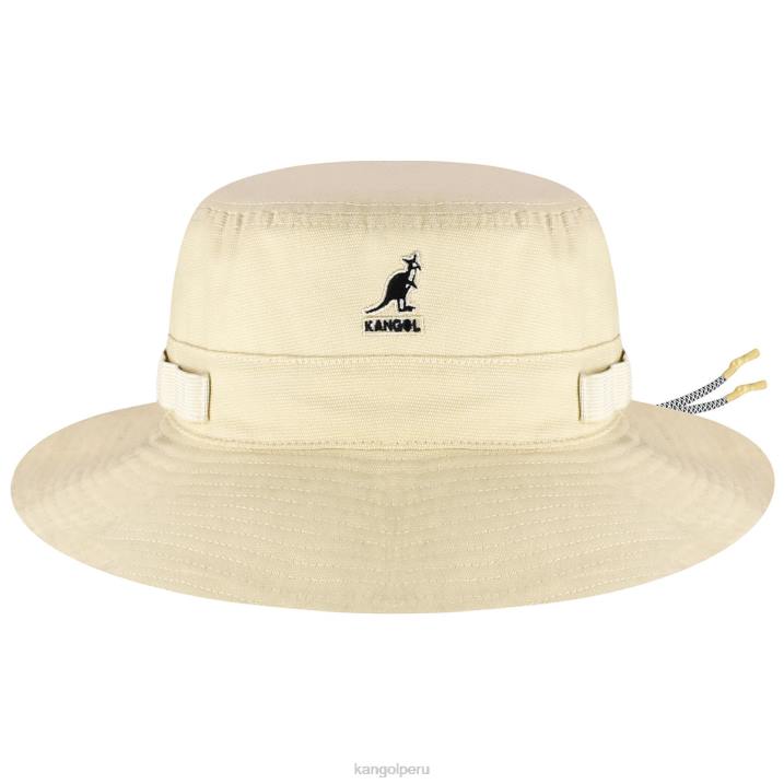 sombrero de la selva de cordones utilitarios unisexo Kangol accesorios beige B4VR498