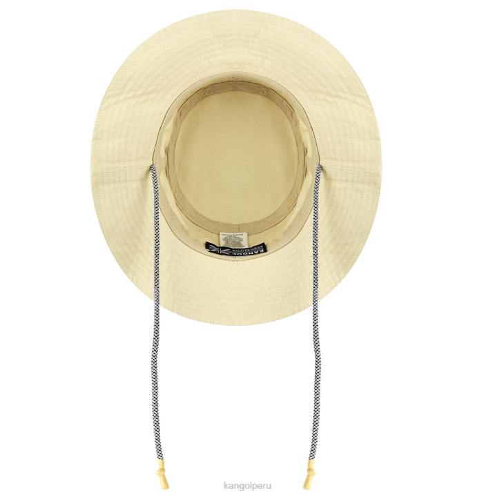 sombrero de la selva de cordones utilitarios unisexo Kangol accesorios beige B4VR498