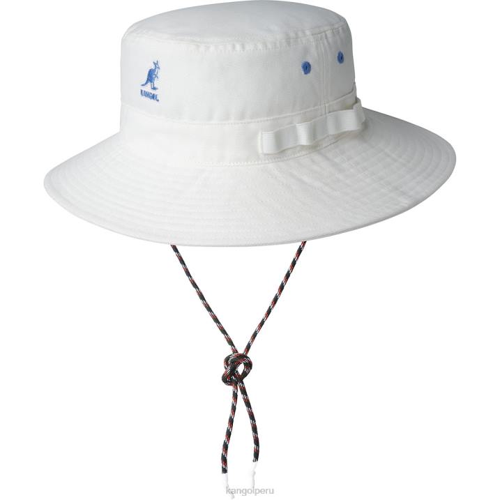 sombrero de la selva de cordones utilitarios unisexo Kangol accesorios blanquecino B4VR502