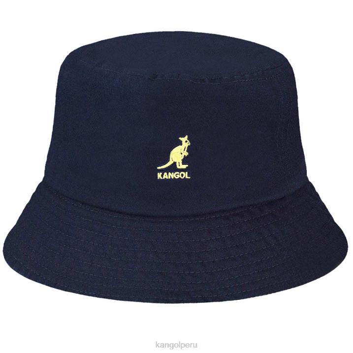 sombrero de pescador lavado unisexo Kangol accesorios Armada B4VR580