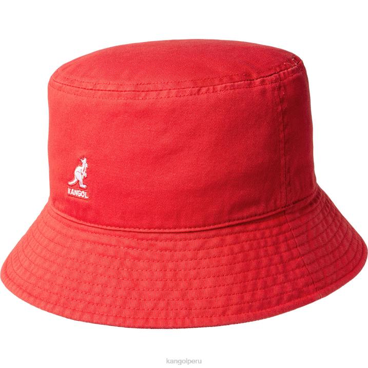 sombrero de pescador lavado unisexo Kangol accesorios brillo de cereza B4VR589